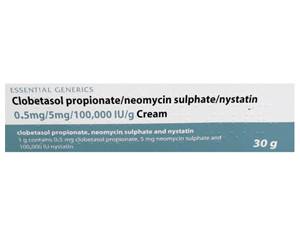 Klobetasol med Nystatin och Neomycin